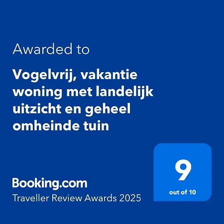 Vogelvrij, Woning Met Landelijk Uitzicht En Geheel Omheinde Tuin *